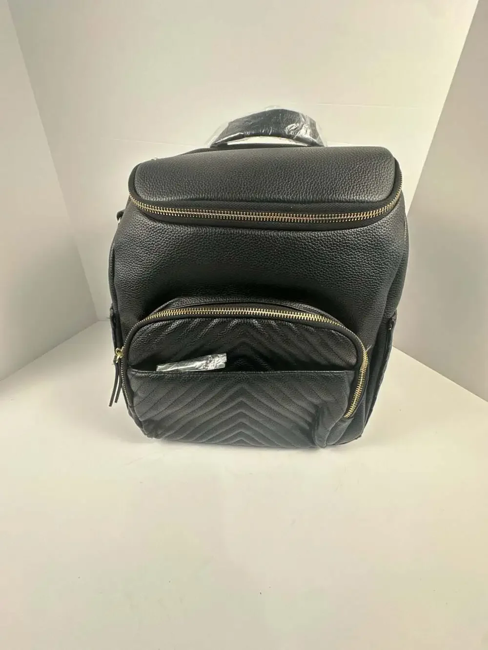 Desert Baby Goods Vegan Leather Diaper Bag Backpack